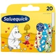 Salvequick, dressing patches, Moominki, 20 pieces
