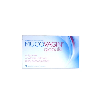 Mucovagin 5 mg, glóbulos vaginales, 10 unidades