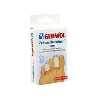 Gehwol Zehenschutzring G, anneau de protection d'orteil, moyen, 2 pièces