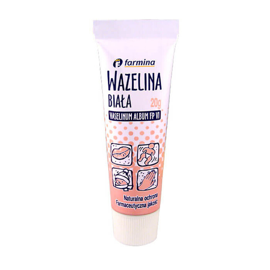 Buy White petroleum jelly, 20 g White petroleum jelly, 20 g