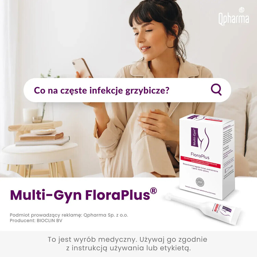 Multi-Gyn FloraPlus, Vaginalgel, 5 ml x 5 Applikatoren