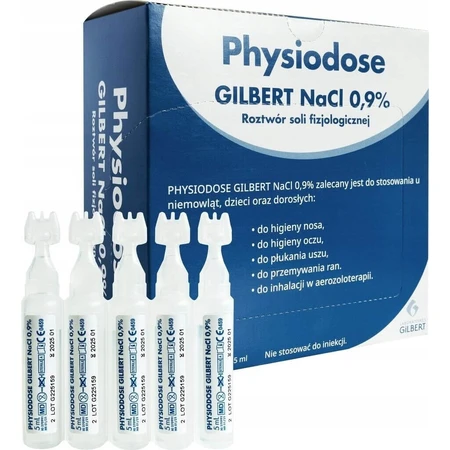 Gilbert NaCl 0,9 %, Kochsalzlösung, 5 ml x 100 Ampullen