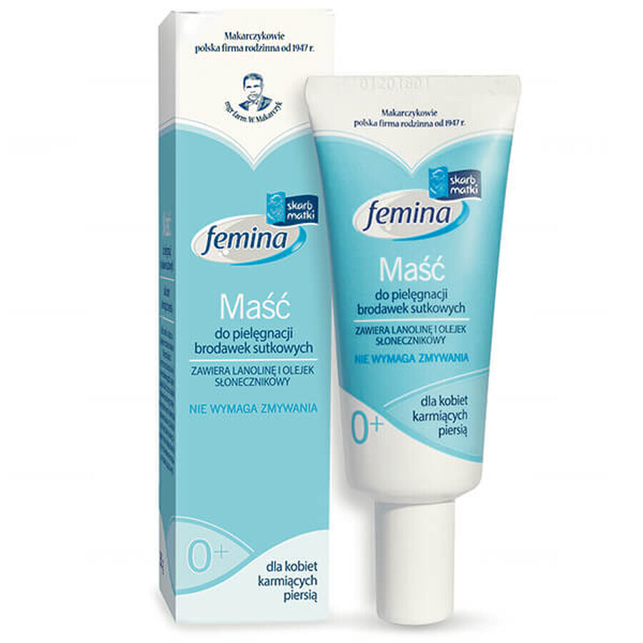 Cumpără Skarb Matki Femina, unguent pentru îngrijirea mameloanelor, 30 g Skarb Matki Femina, unguent pentru îngrijirea mameloanelor, 30 g