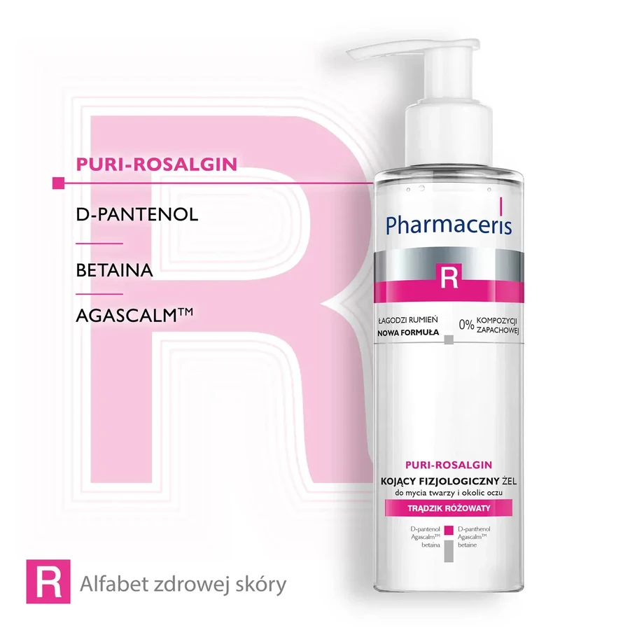 Pharmaceris R Puri Rosalgin, Gesichtsreinigungsgel, 190 ml