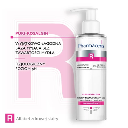 Pharmaceris R Puri Rosalgin, Gesichtsreinigungsgel, 190 ml