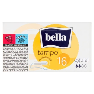 Bella Tampo, tampones higiénicos, easy twist, Regular, 16 uds.