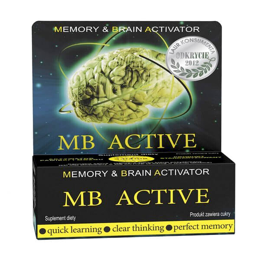 Buy MB Active, 20 tablets MB Active, 20 tablets