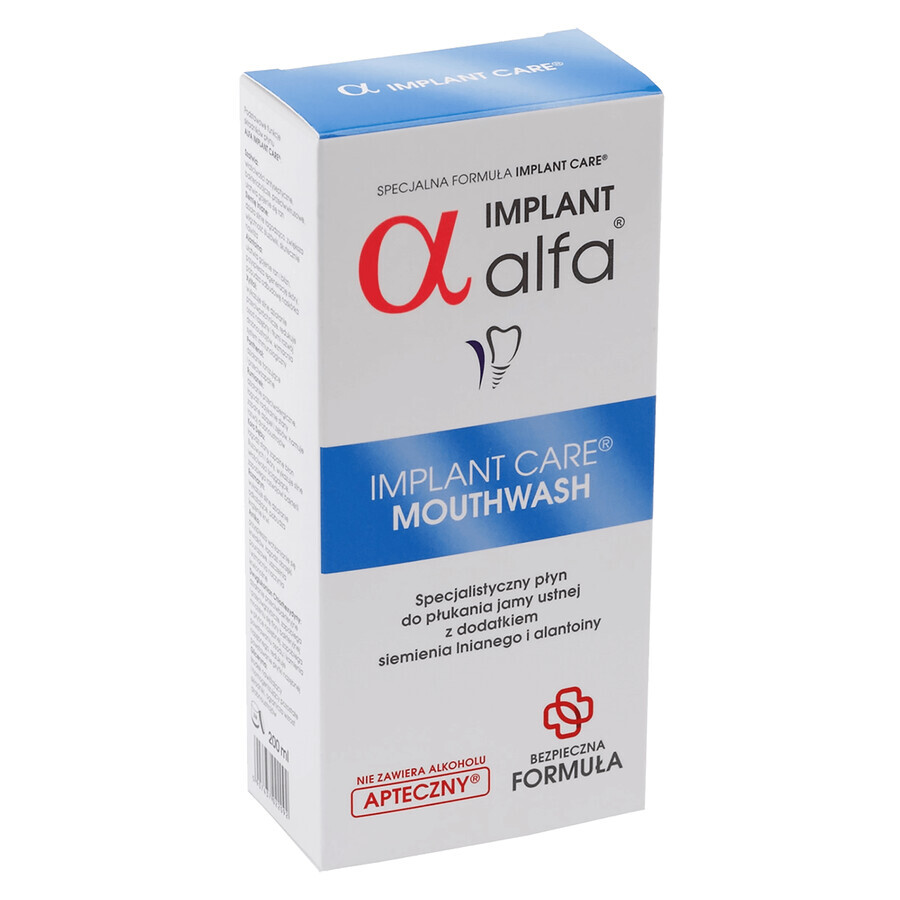 Boutique Alfa Implant, bain de bouche, 200 ml Alfa Implant, bain de bouche, 200 ml