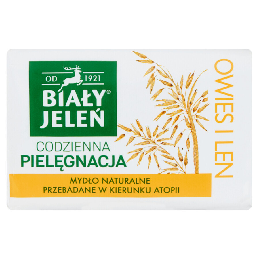 Shop White Deer, hypoallergene Seife aus Haferflocken und Flachs, 100 g White Deer, hypoallergene Seife aus Haferflocken und Flachs, 100 g