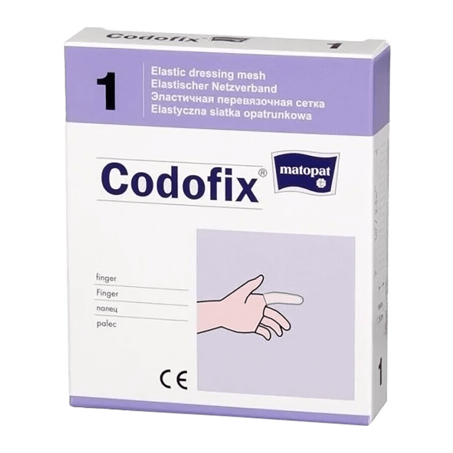 Buy Codofix 1 bandage, elastic bandage mesh, non-sterile, 1 cm x 1 m, 1 piece Codofix 1 bandage, elastic bandage mesh, non-sterile, 1 cm x 1 m, 1 piece