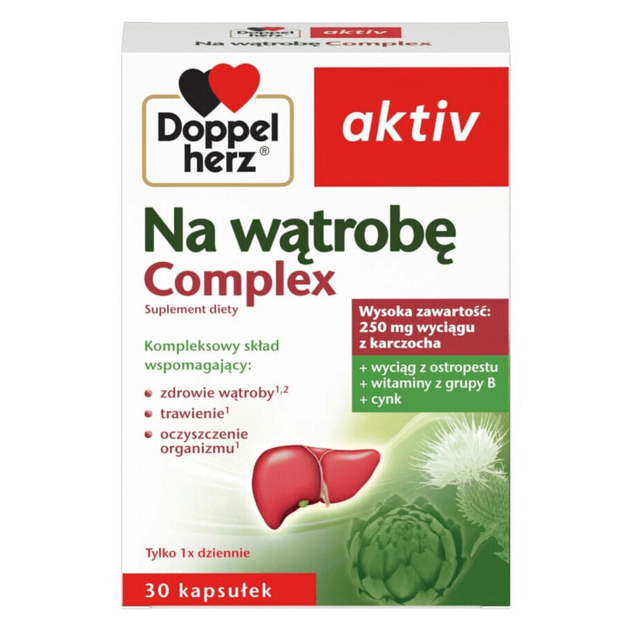 Comprar Doppelherz aktiv Na Complejo Hepático, 30 cápsulas Doppelherz aktiv Na Complejo Hepático, 30 cápsulas