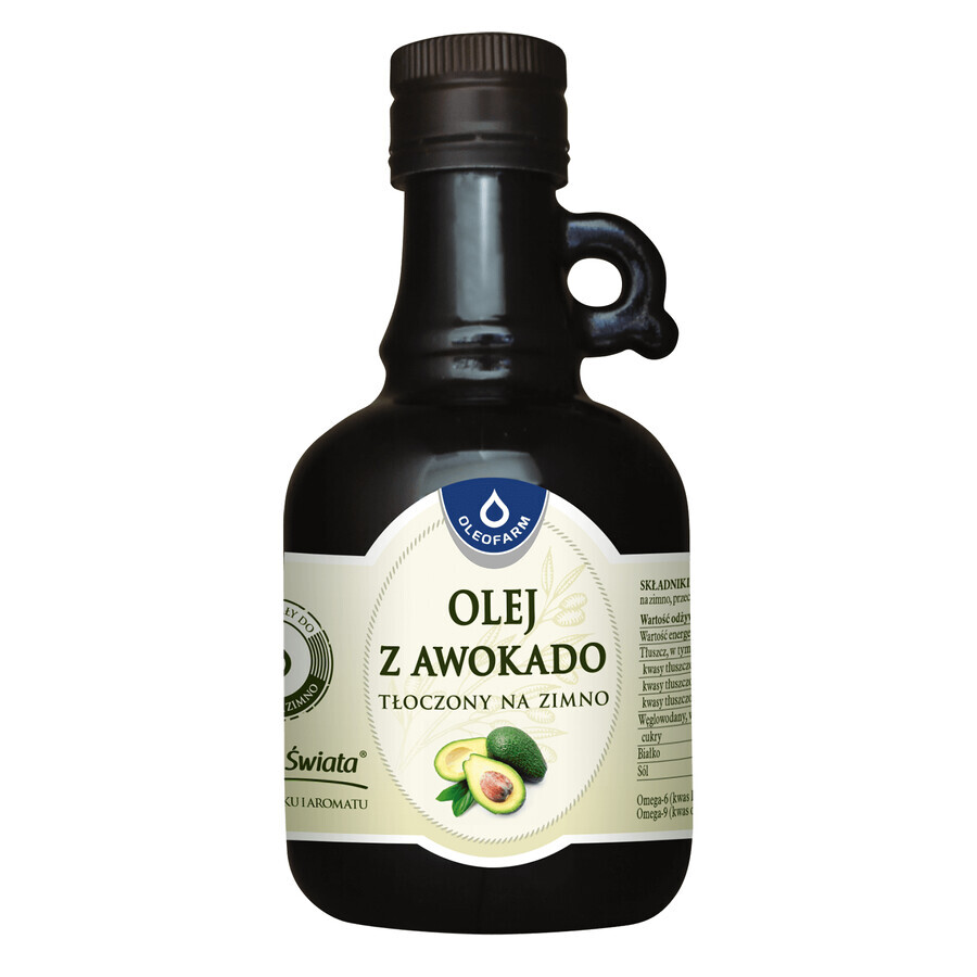 Comprar Oleofarm Oils of the World Aceite de aguacate prensado en frío, 250 ml Oleofarm Oils of the World Aceite de aguacate prensado en frío, 250 ml