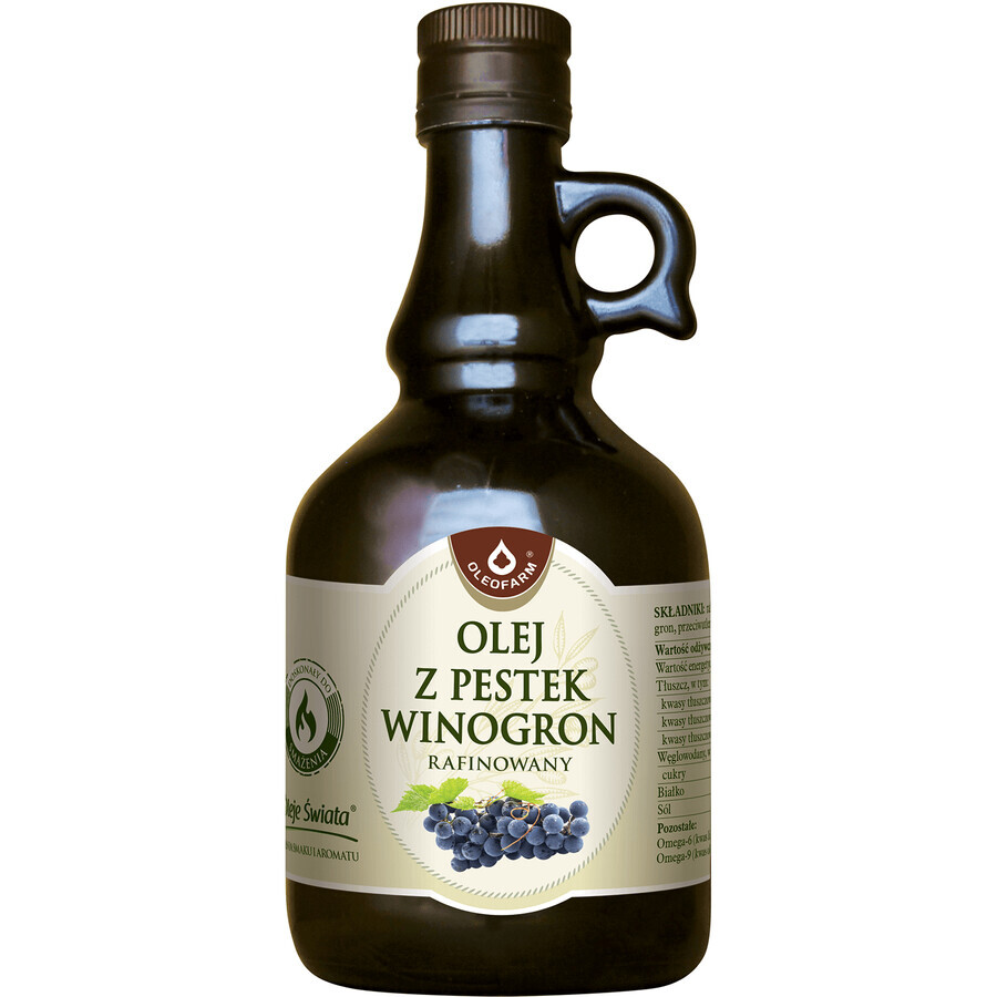 Shop Traubenkern raffiniertes Öl 500 ml Traubenkern raffiniertes Öl 500 ml