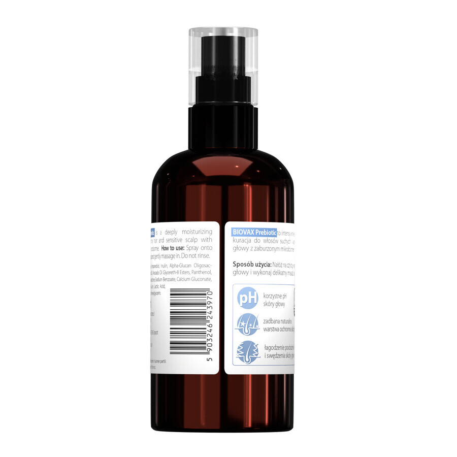 Acquista Biovax Prebiotico, Tonico per il Cuoio Capelluto, 100 ml Biovax Prebiotico, Tonico per il Cuoio Capelluto, 100 ml