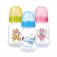 Canpol Babies, molded bottle, with teat size 1-free, 3-6 months, 125 ml