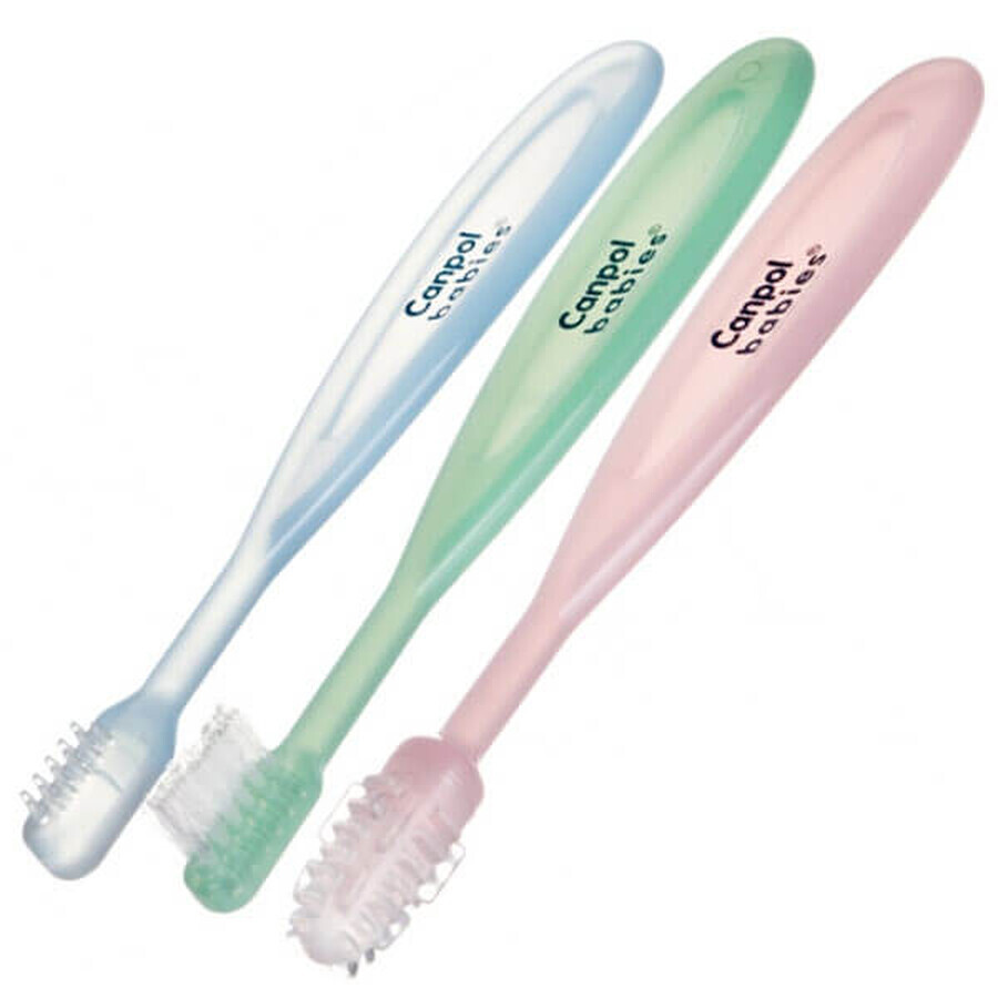 Buy Canpol Babies, toothbrushes for babies and children, 3 pieces Canpol Babies, toothbrushes for babies and children, 3 pieces