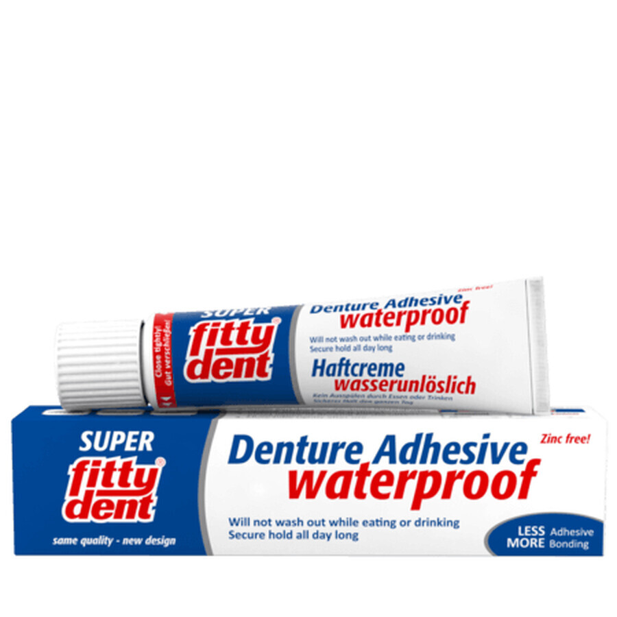 Fittydent Super, adeziv pentru proteze rezistent la apă, 40 g