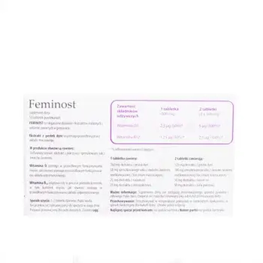 Integratore Femminost in Compresse - Confezione da 56
