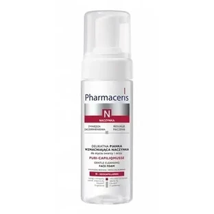 Pharmaceris N Puri-Capiliqmusse, espuma suave de refuerzo vascular para cara y ojos, 150 ml