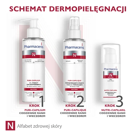 Pharmaceris N Puri-Capilium, Redness Calming Gel for face and eyes, 190 ml