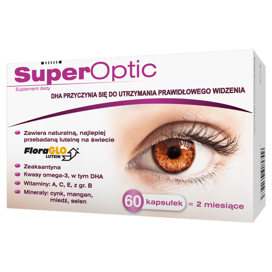 Winkel op SuperOptic, 60 flexibele capsules SuperOptic, 60 flexibele capsules
