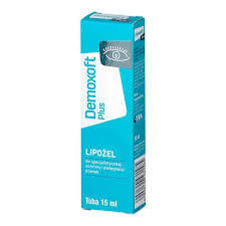 Demoxoft Plus, lipo-gel para la protección y el cuidado especializado de los párpados, 15 ml