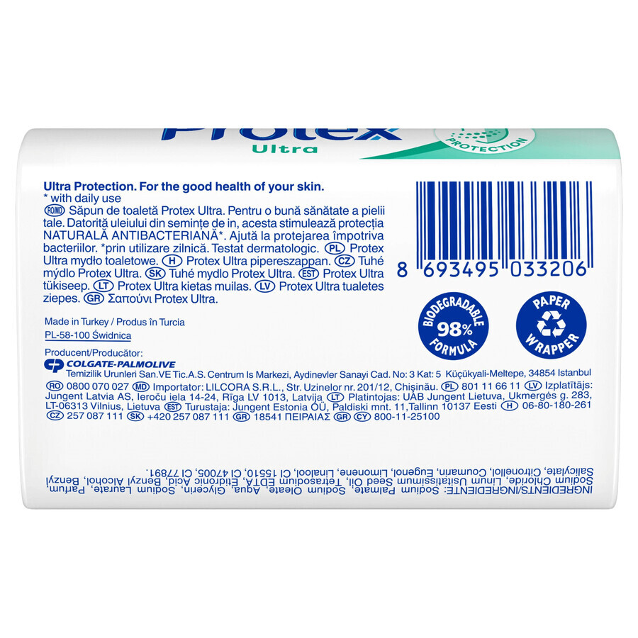 Boutique Protex Ultra, pain de savon, antibactérien, 90 g Protex Ultra, pain de savon, antibactérien, 90 g