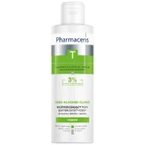Pharmaceris T Sebo-Almond-Claris, limpiador bacteriostático para cara, escote y espalda, 190 ml
