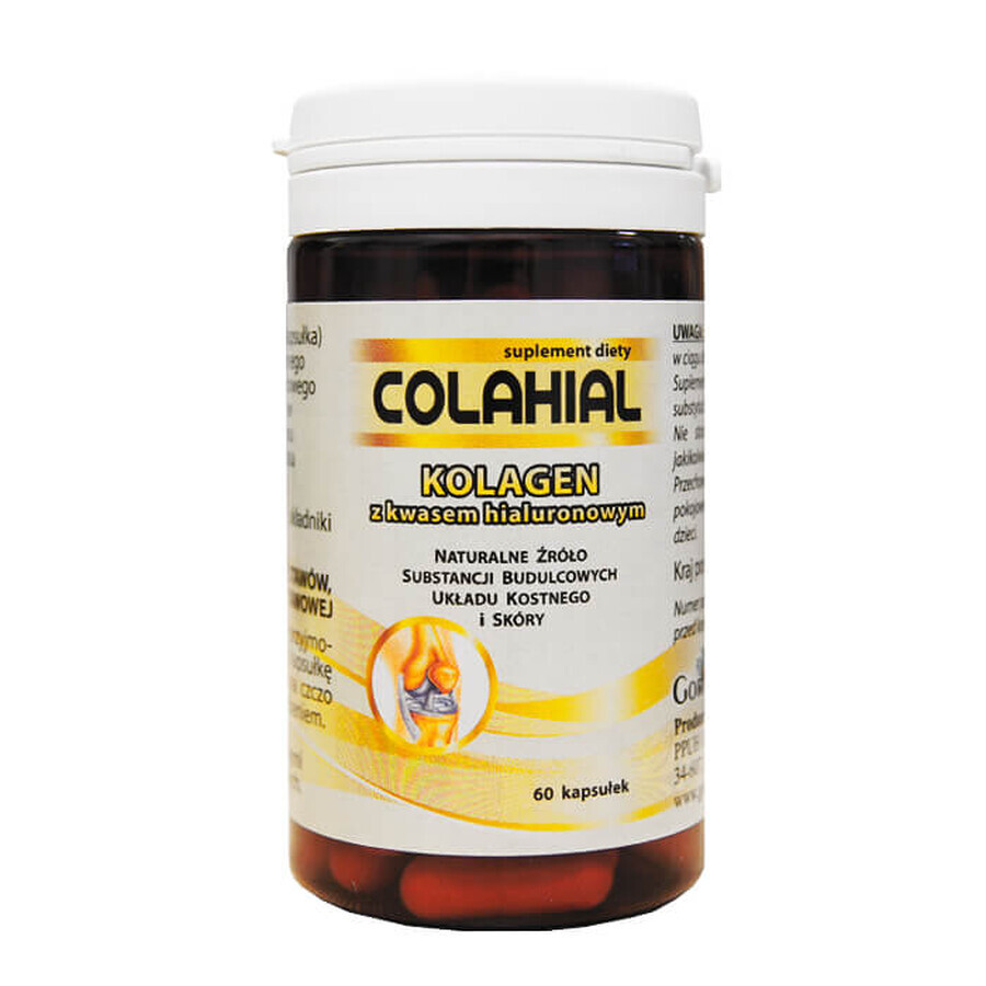 Boutique Colahial, collagène à l'acide hyaluronique, 60 gélules Colahial, collagène à l'acide hyaluronique, 60 gélules