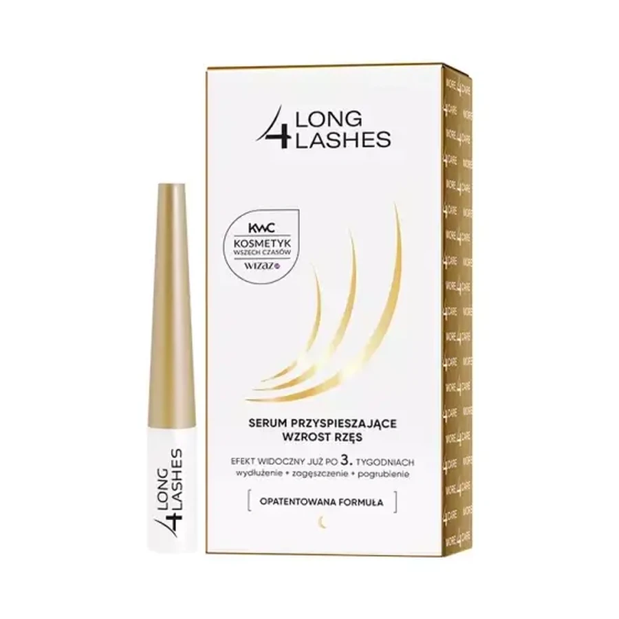 Long 4 Lashes, serum dat de wimpergroei versnelt, 3 ml