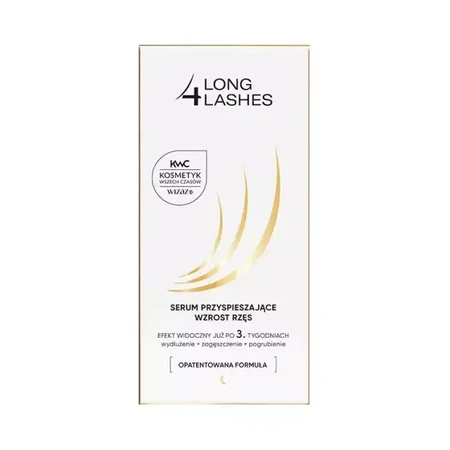 Long 4 Lashes, serum dat de wimpergroei versnelt, 3 ml