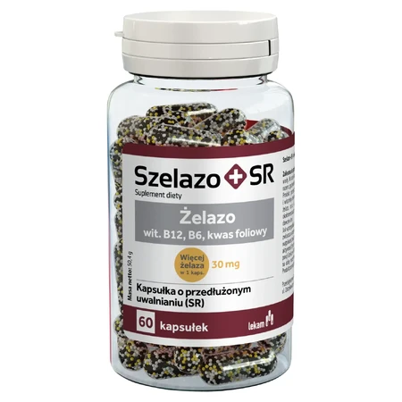 IJzer + SR, 60 capsules met vertraagde afgifte