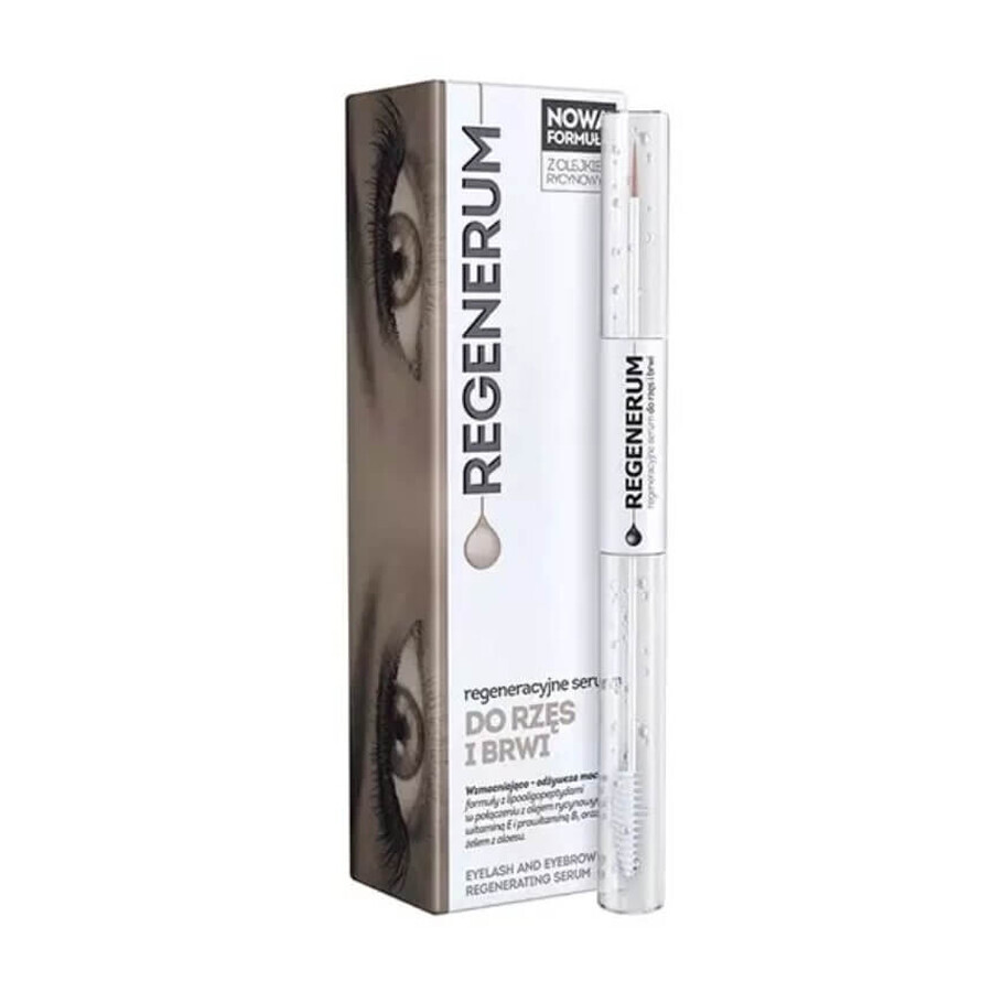 Regenerum, sérum régénérateur pour cils et sourcils, 11 ml
