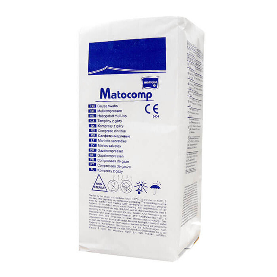 Acquista Kompresse di gas medici, 100 pezzi, 7,5x7,5cm, 12 strati Kompresse di gas medici, 100 pezzi, 7,5x7,5cm, 12 strati