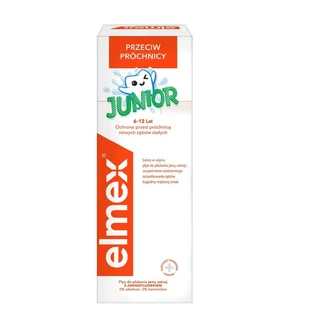 Elmex Junior, mondwater voor kinderen van 6-12 jaar, met aminefluoride, 400 ml