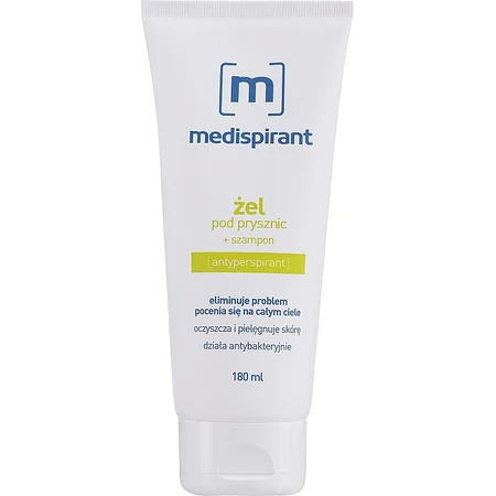 Medispirant, Duschgel und Shampoo 2in1, 180 ml