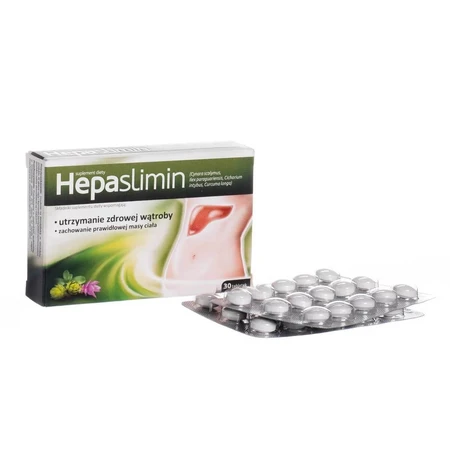 Hepaslimin, 30 tablets, Aflofarm