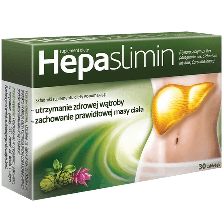 Hepaslimin, 30 tablets, Aflofarm