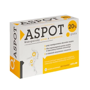 Aspot, potasio con magnesio, 60 comprimidos