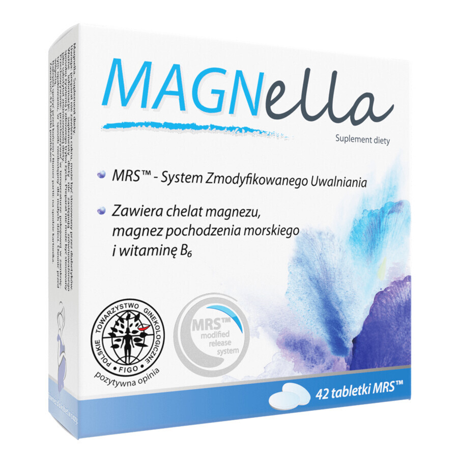 Winkel op Magnella, 42 MRS-tabletten Magnella, 42 MRS-tabletten