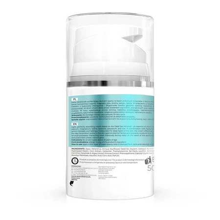 Apis Dode Zee Mineralen, Optima, actief vochtinbrengende crème 30+, dag en nacht, 50 ml
