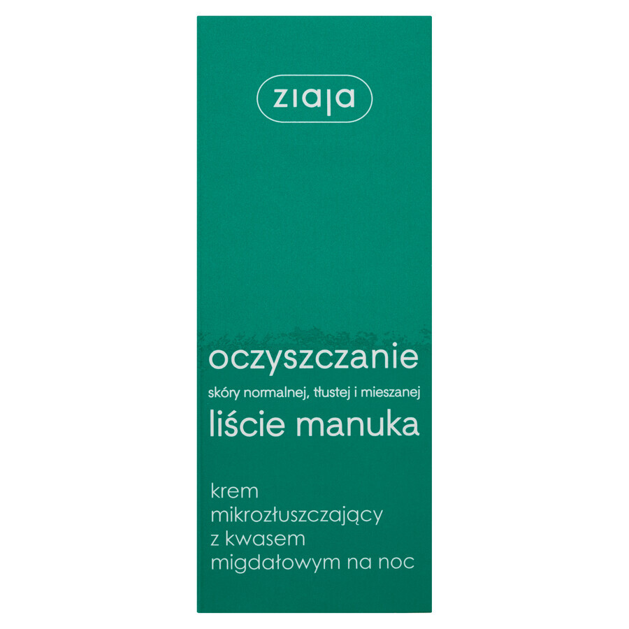 Acquista Ziaja Notte Crema Microesfoliante con Mandorla e Manuka - 50ml Ziaja Notte Crema Microesfoliante con Mandorla e Manuka - 50ml