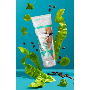 Eveline Cosmetics Slim Extreme 4D, afslankserum-cellulitiscorrector, 250 ml