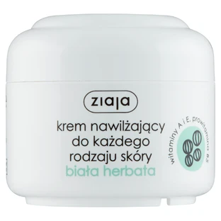 Ziaja, crème hydratante pour tous types de peau, thé blanc, 50 ml