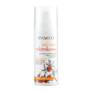 Sylveco, crema ligera de espino amarillo para el rostro, 50 ml