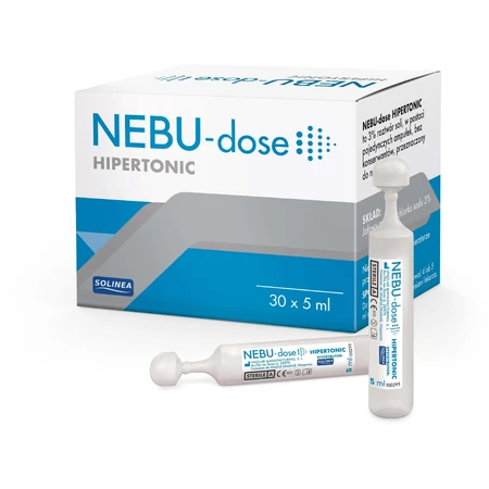 Nebu-Dose Hypertonic, 3% solution for nebulization, 5 ml x 30 ampoules