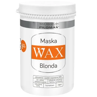 WAX Pilomax NaturClassic Blonde, mascarilla regeneradora para cabellos claros, 480 ml