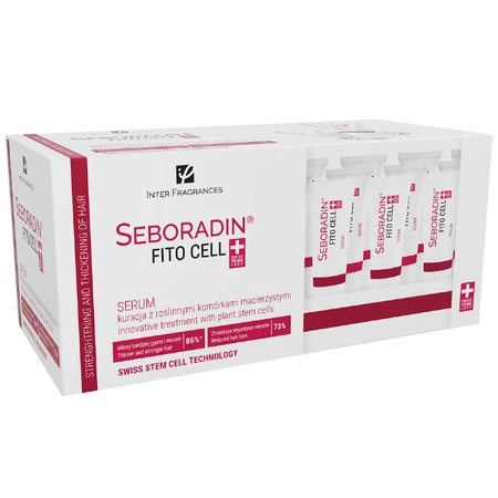 Seboradin FitoCell, suero estimulante del crecimiento capilar, 6 g x 15 tubos