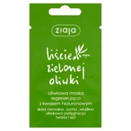 Ziaja Green Olive Leaf, Regenerating mask with hyaluronic acid, 7 ml