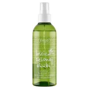Feuilles d'olivier vert Ziaja, tonique à la vitamine C, 200 ml